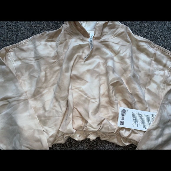 Lululemon LA all yours bubble hem hoodie size 10 - Picture 6 of 13
